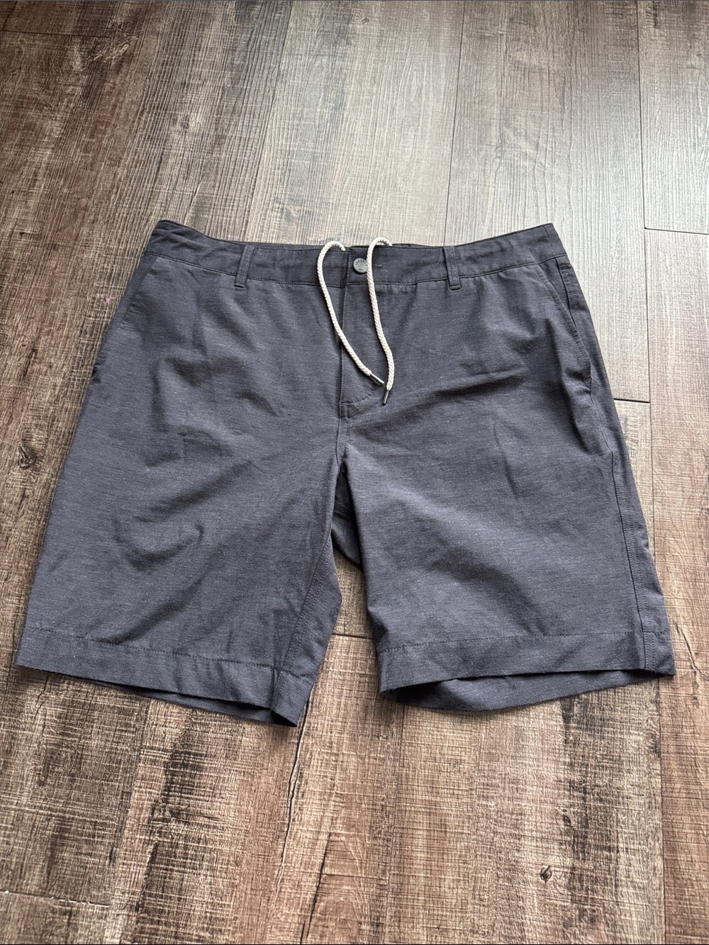 Faherty Navy Drawstring Men’s Shorts